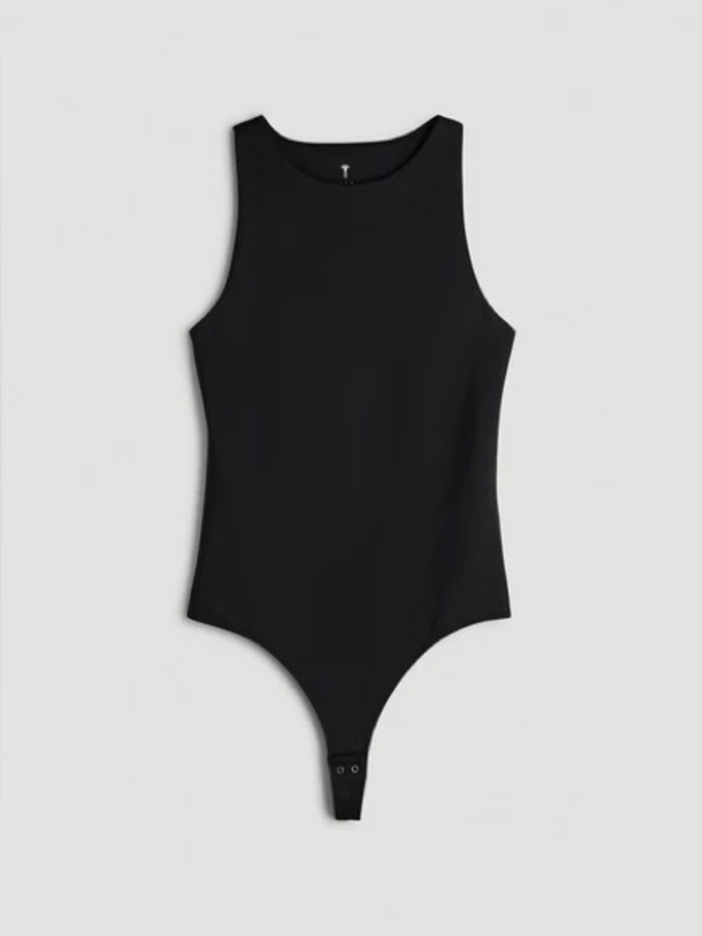 Gaze Sleek Black Bodysuit